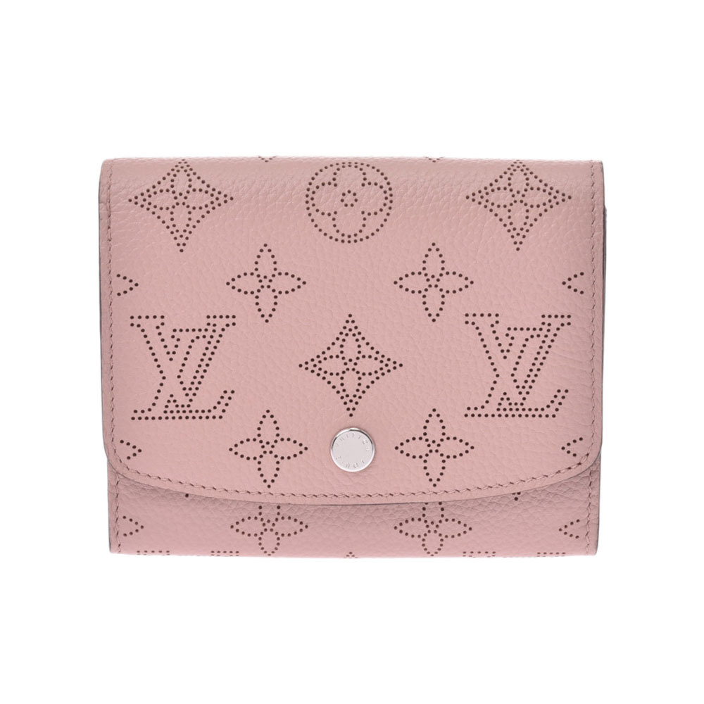 Louis Vuitton Mahina Portefeuille Wallet Iris Magnolia Pink Tri fold